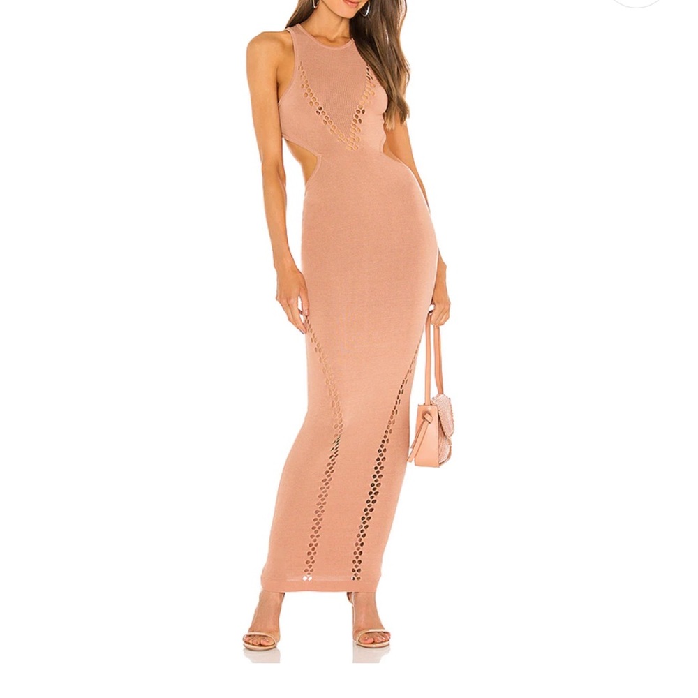 NWT Nude Michael CostelloXRevolve Izard maxi dress in medium